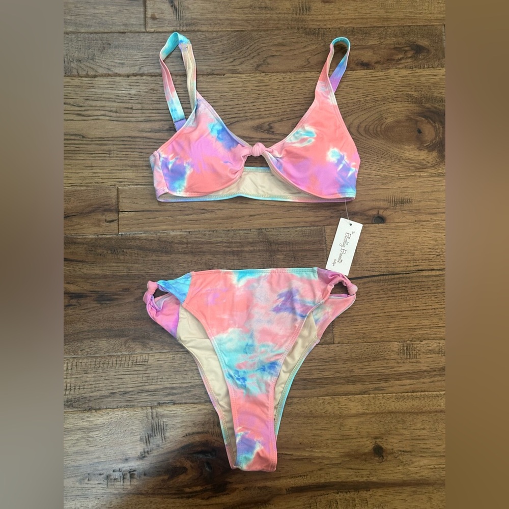 Tie-Dye Bikini Set